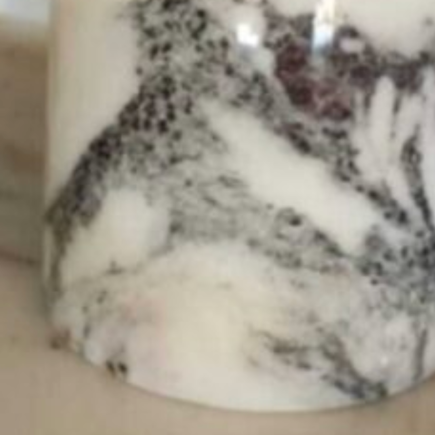 Purple Lilac Marble Bathroom & Kitchen Set with Tray (3 Pieces, Handcrafted)