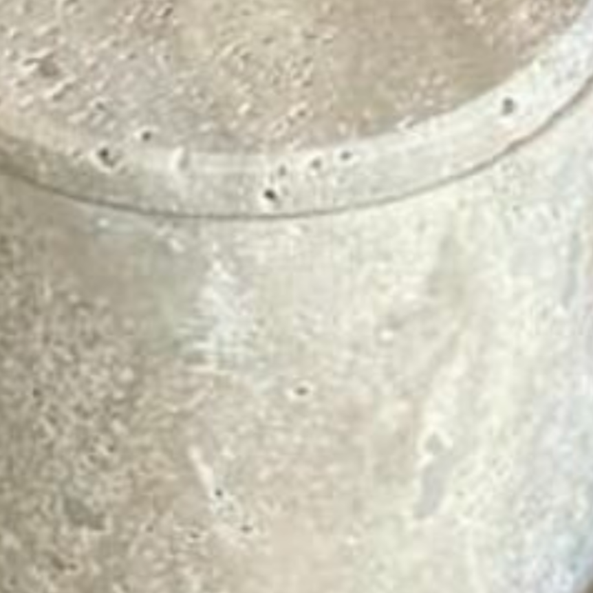 Travertine Bathroom Set with Silver Accessories (5 Pieces, Handcrafted)