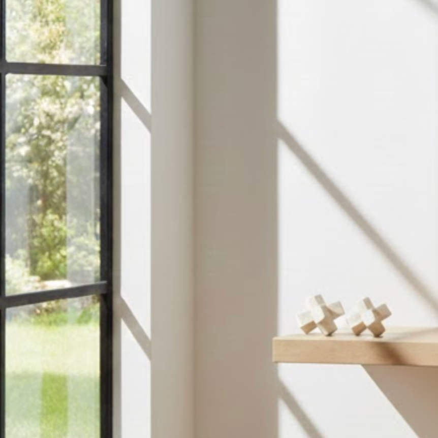 Travertine Natural Stone Decorative Object Set – 2 Pieces (Handcrafted)