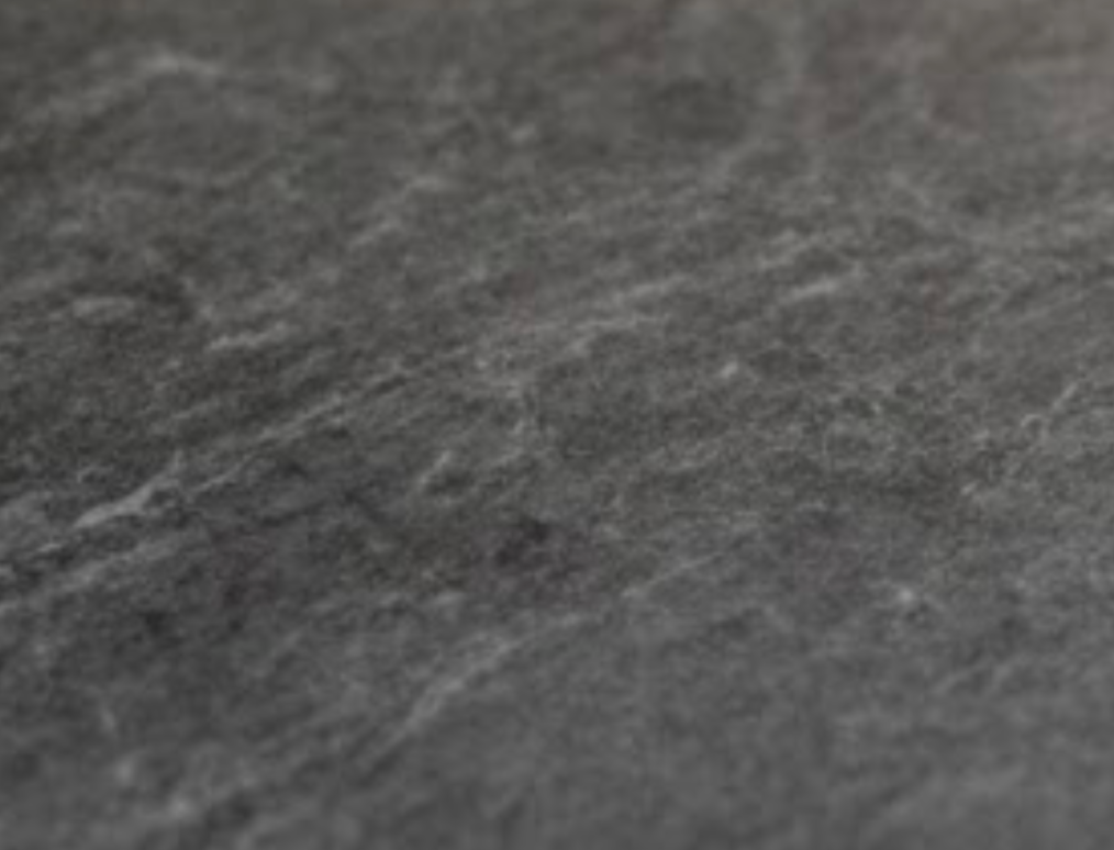 Black Natural Marble Tea Plate Set – 6 Pieces