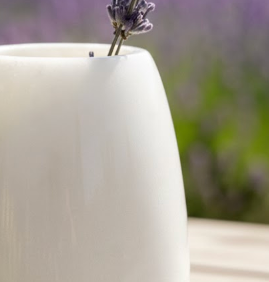 White Marble Vase – Handcrafted