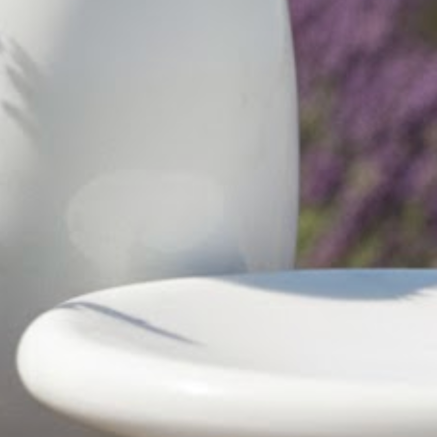 White Marble Vase & Presentation Tray Set – 3 Pieces