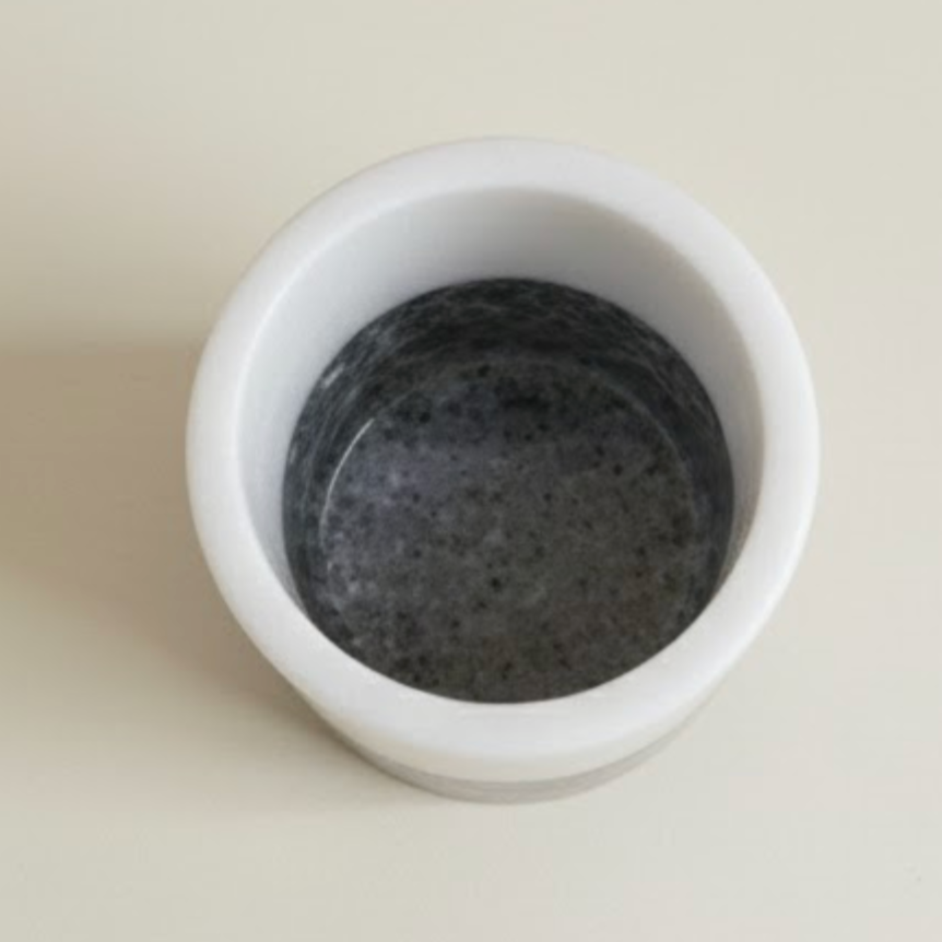 Natural Marble Vase – Handcrafted