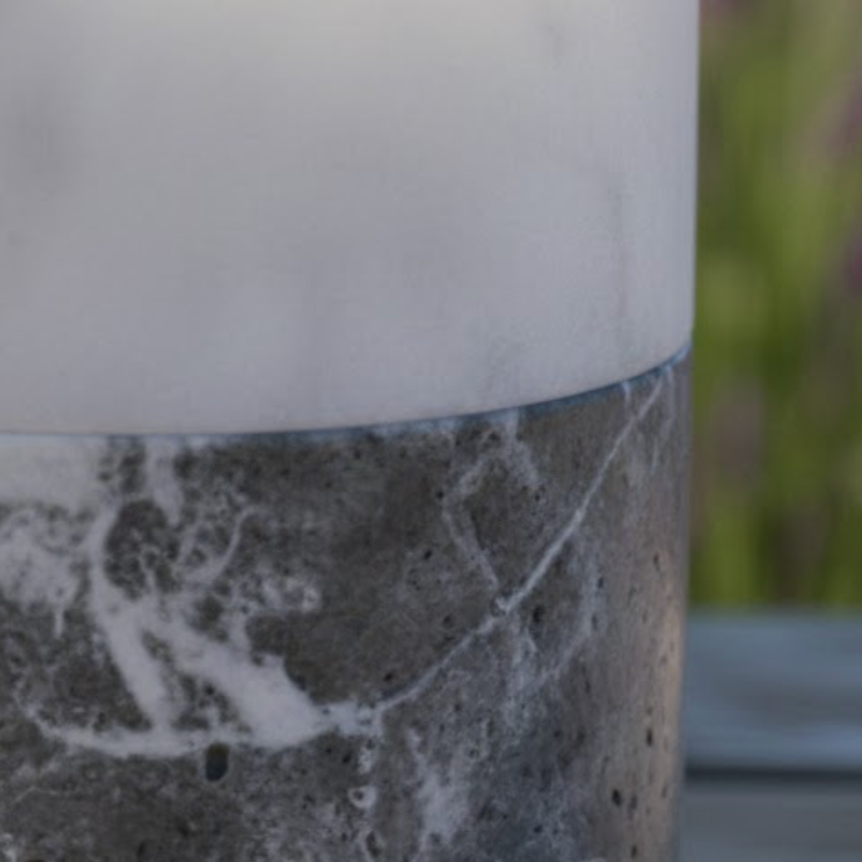 Natural Marble Vase – Handcrafted