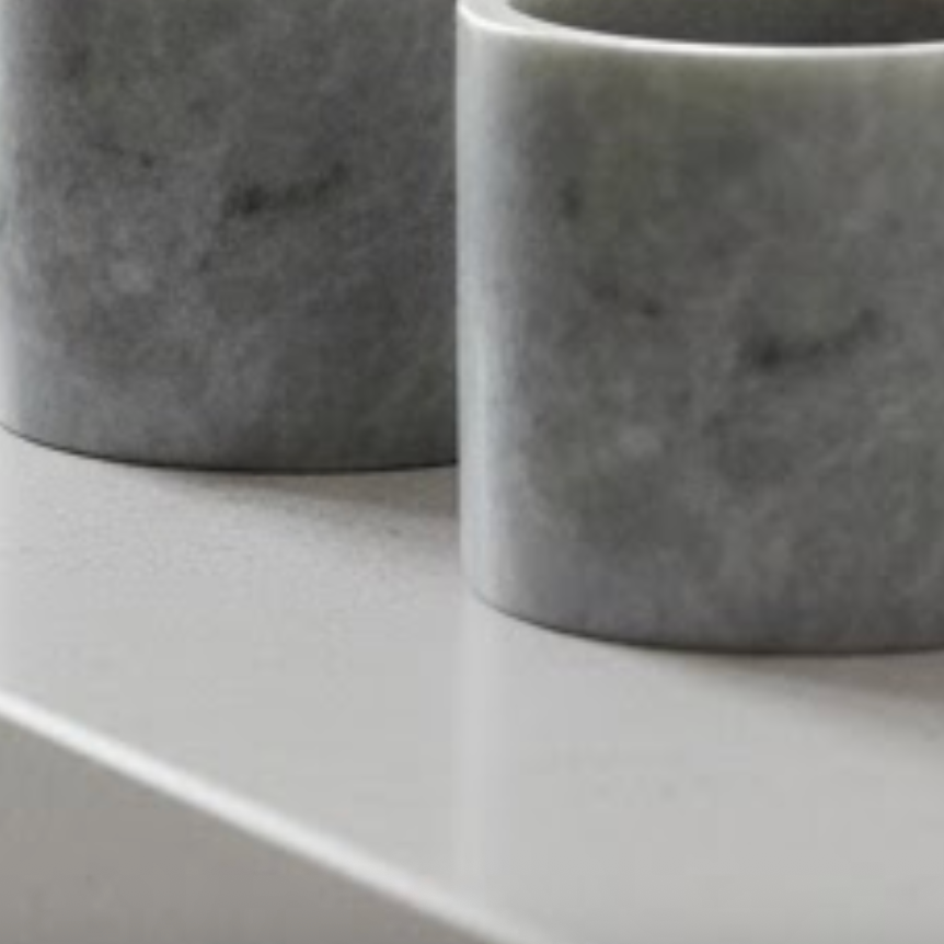 Gray Marble Spoon Rest – Handcrafted