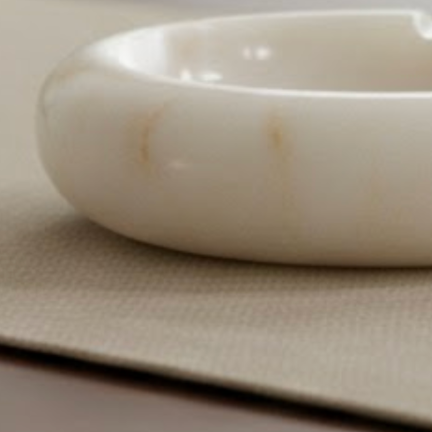 Sugar Marble Ashtray (Handcrafted)