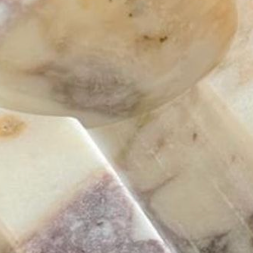 Lilac Marble Cigar Ashtray (Handcrafted)