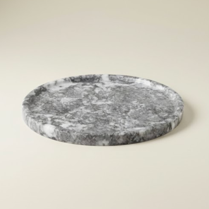 Black Marble Tray – Minimal & Modern Natural Stone Tray