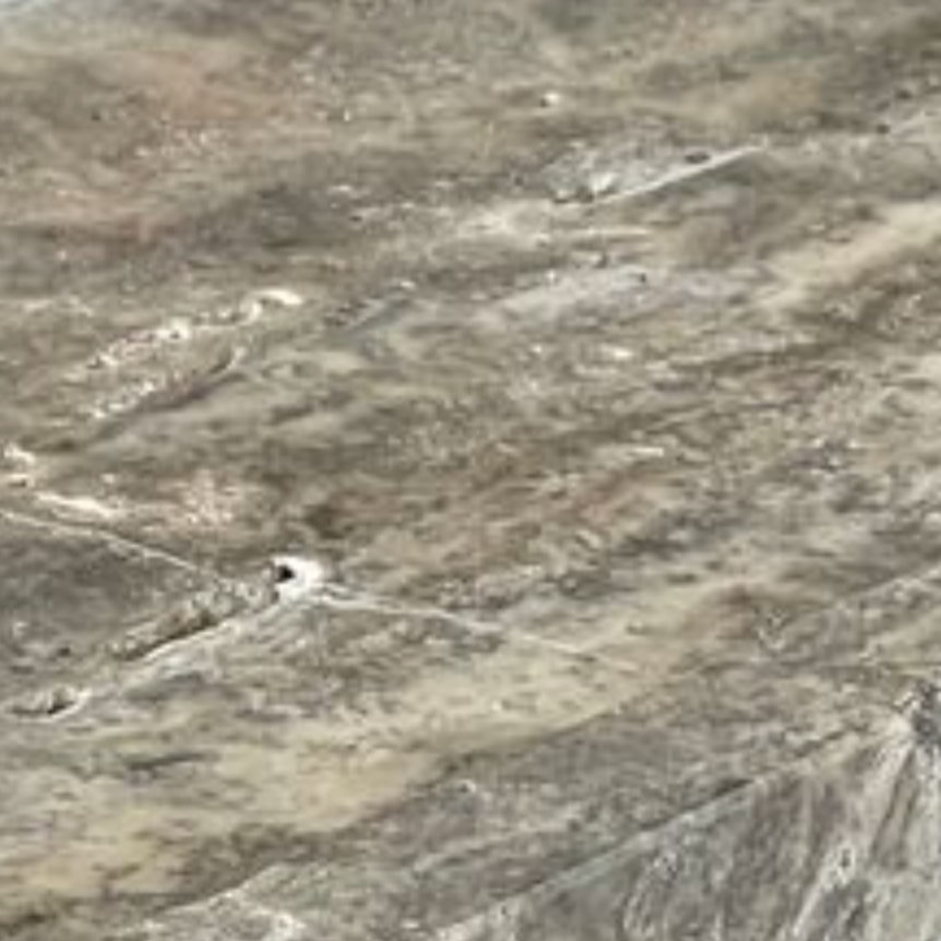 Silver Travertine Pedestal Decorative Tray – Elevated Natural Stone Design