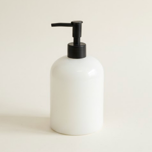 Marble Liquid Soap Dispenser – Black Pump (Handcrafted)