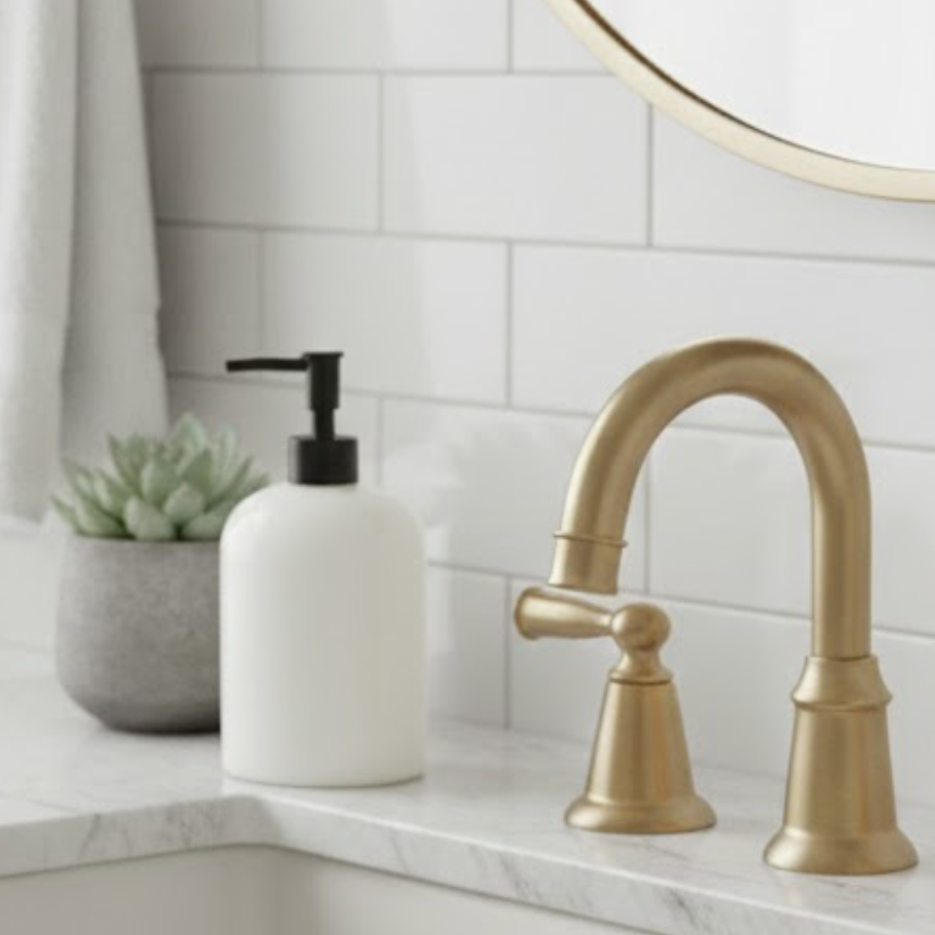Marble Liquid Soap Dispenser – Black Pump (Handcrafted)
