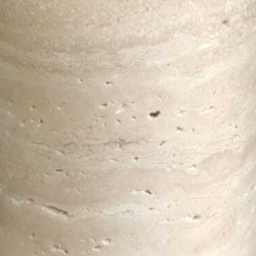 Travertine Natural Stone Liquid Soap Dispenser (Handcrafted)
