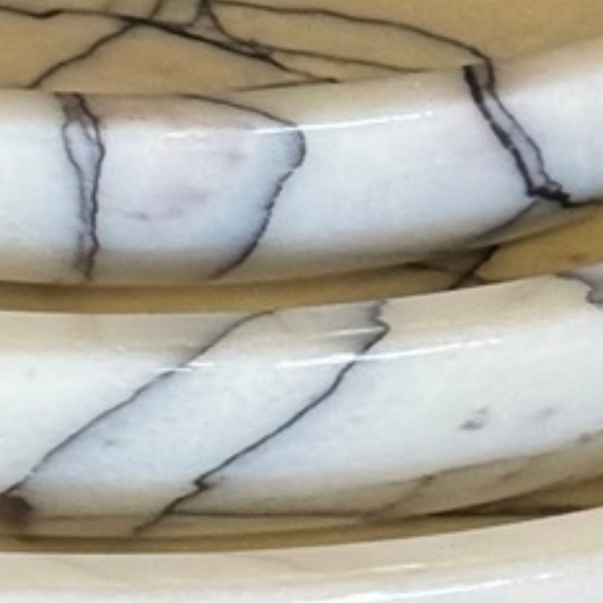 Lilac Marble Plate Set (Handcrafted)