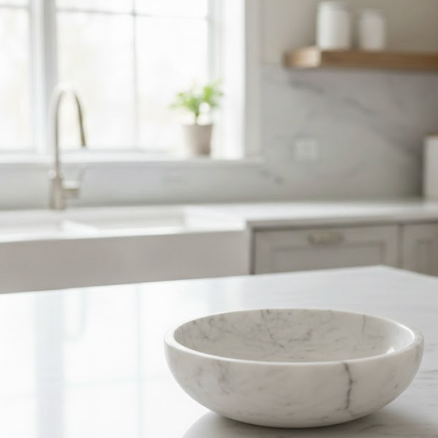Marble Multi-Purpose Bowl (Handcrafted)