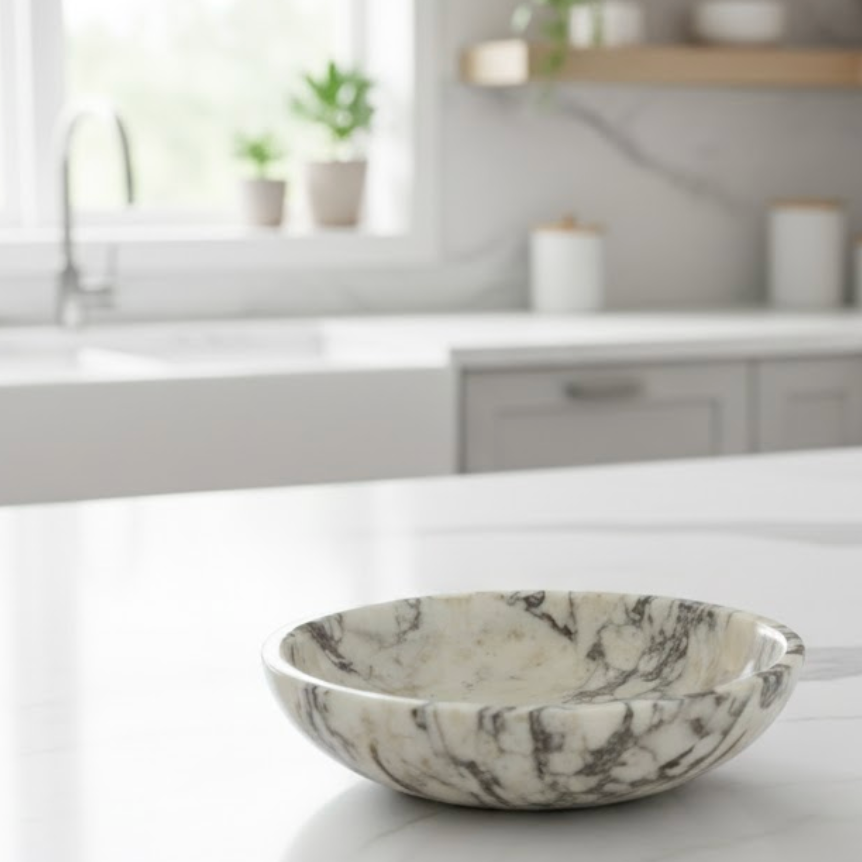 Marble Bowl (Handcrafted)