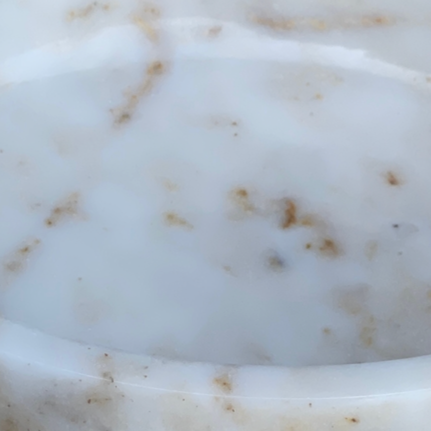 Honey Marble Bowl (Handcrafted)