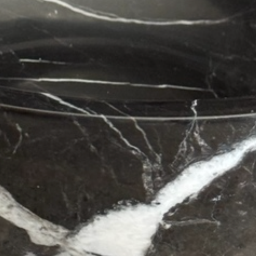 Black Marble Bowl (Handcrafted)