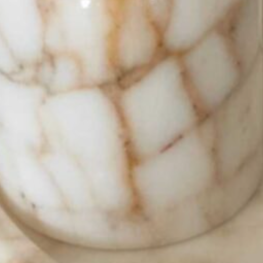 Honey Marble Bathroom Set (4 Pieces, Handcrafted)