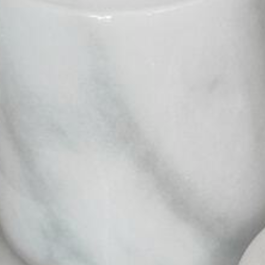 White & Grey Veined Marble Bathroom Set with Silver Butterfly Detail (5 Pieces, Handcrafted)