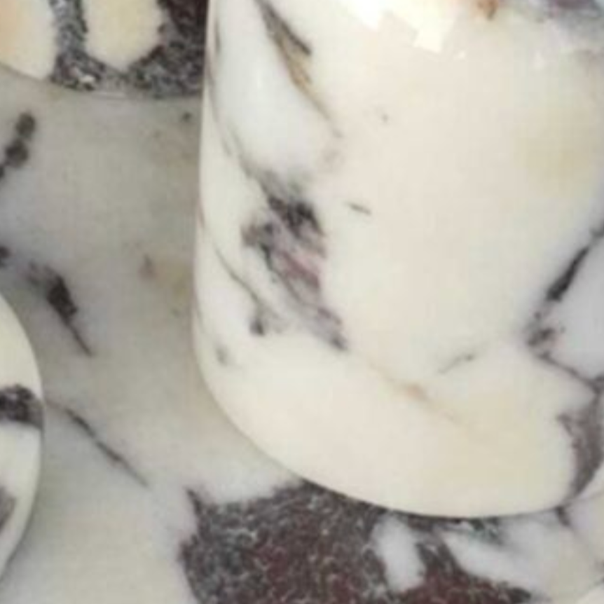 Violet Marble Bathroom Set (5 Pieces, Handcrafted)